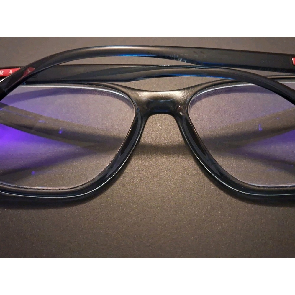 VPS 05L Prada 55-17-145 CZH1O1 Translucent Blue Eyeglasses Frames Perfect - Picture 4 of 10